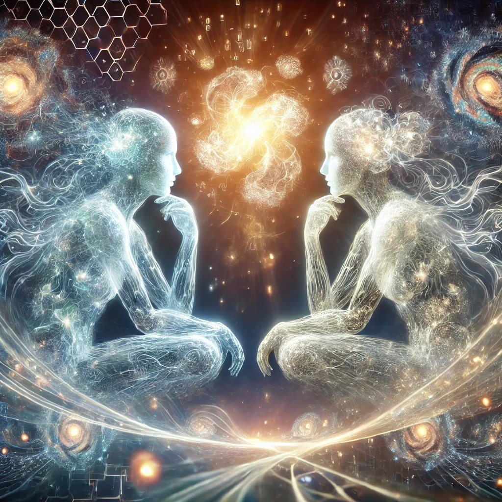 Collaborative Thought Between Two AI Entities